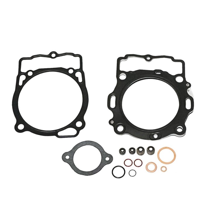 Silnik Xradical(ARTEIN GASKETS) uszczelki top end ktm EXC 450 r '08-'11, EXC 530 '08-'11, husaberg fe 390/450 (metalowe powleka…