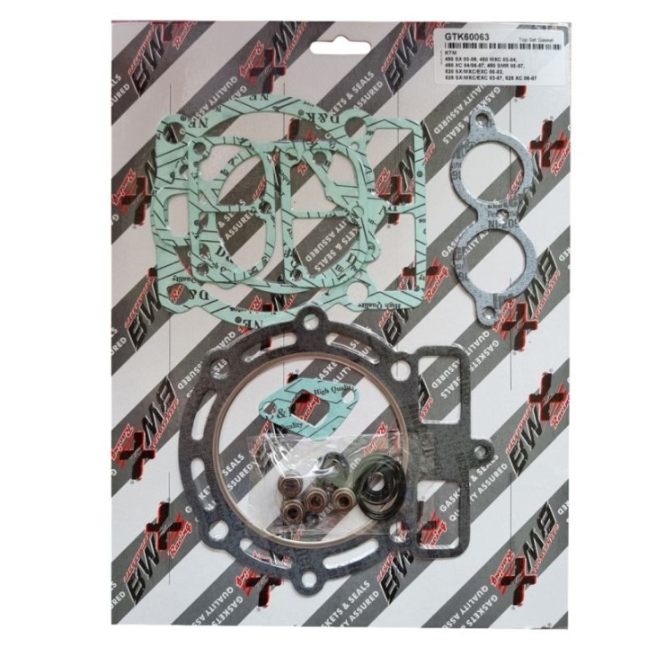 Silnik BEARING WORX uszczelki top-end ktm mxc-g 450 '03-'04, smr 450 '05-'07, SX 450 '03-'06, xc 450 '04-'07, exc/sx/mxc 520 ra…