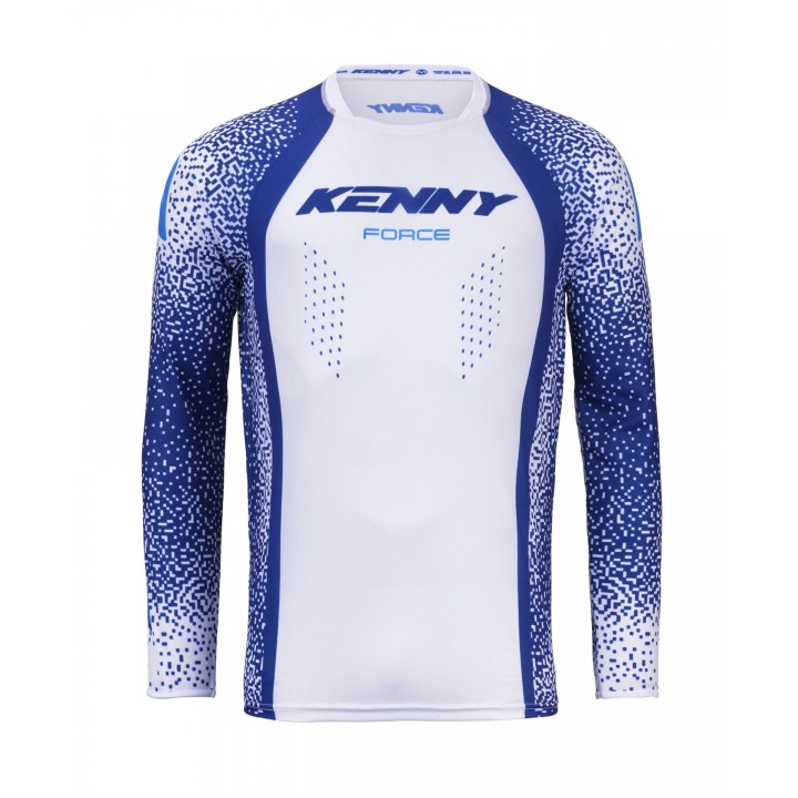 KENNY RACING KOSZULKA CROSS/ENDURO FORCE PIXEL NAVY WHITE