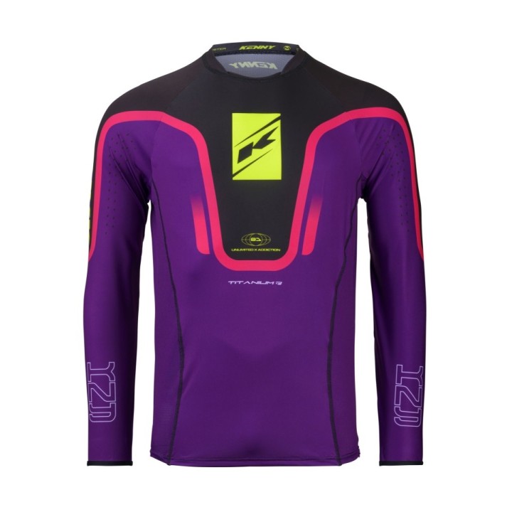 KENNY RACING KOSZULKA CROSS/ENDURO TITANIUM PURPLE