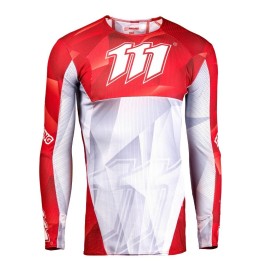 111 RACING WYPRZEDAŻ KOSZULKA MOTO 111.1 - SHARP RED