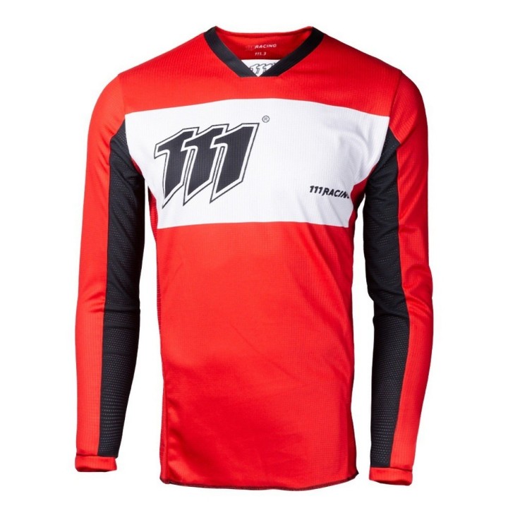 111 RACING WYPRZEDAŻ KOSZULKA MOTO 111.3 - REDRISK
