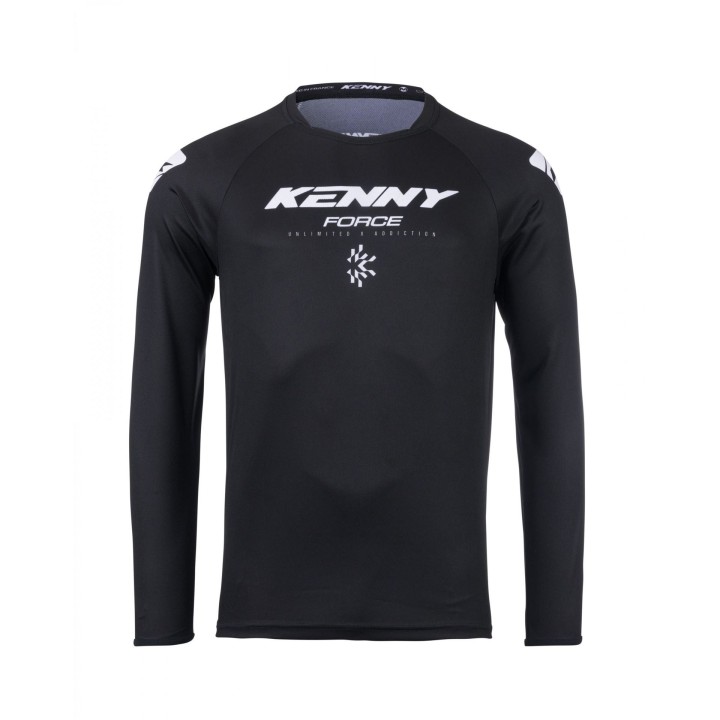 KENNY RACING KOSZULKA CROSS/ENDURO FORCE KID/DZIECIĘCE/JUNIOR FORCE BLACK