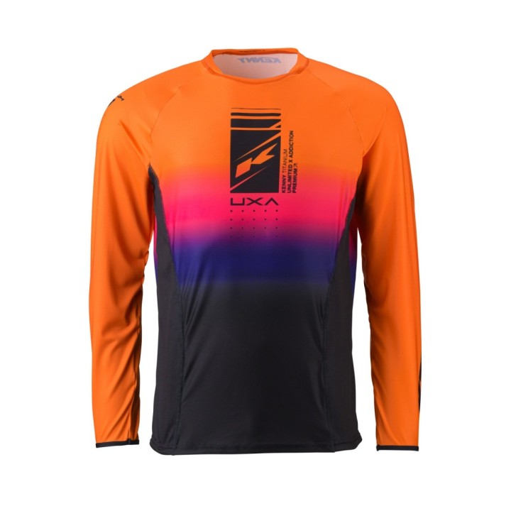 KENNY RACING KOSZULKA CROSS/ENDURO MODEL TITANIUM PREMIUM ORANGE