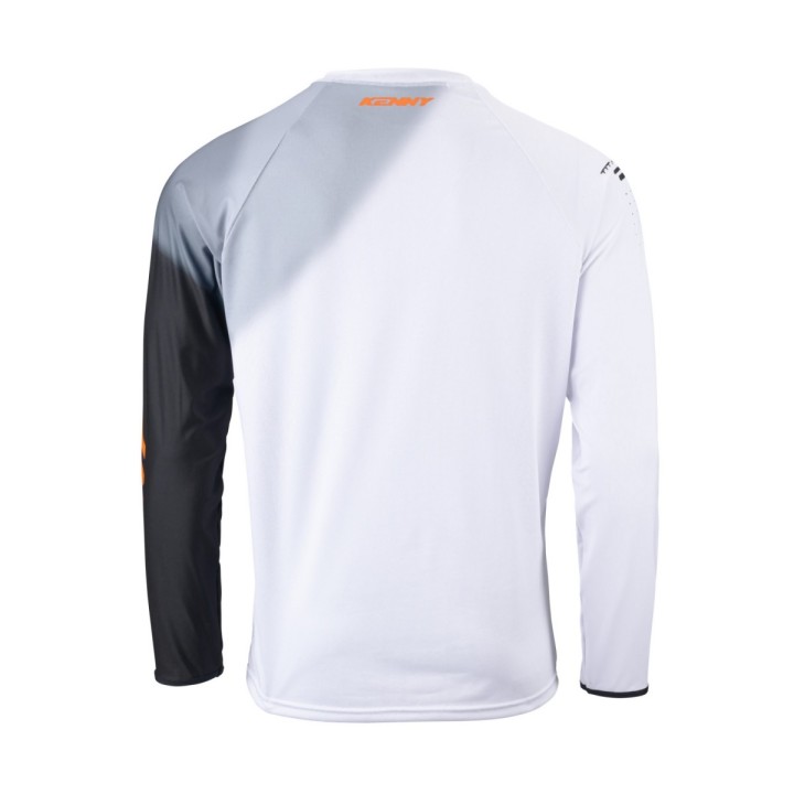 KENNY RACING WYPRZEDAŻ KOSZULKA CROSS/ENDURO MODEL TITANIUM TONES WHITE