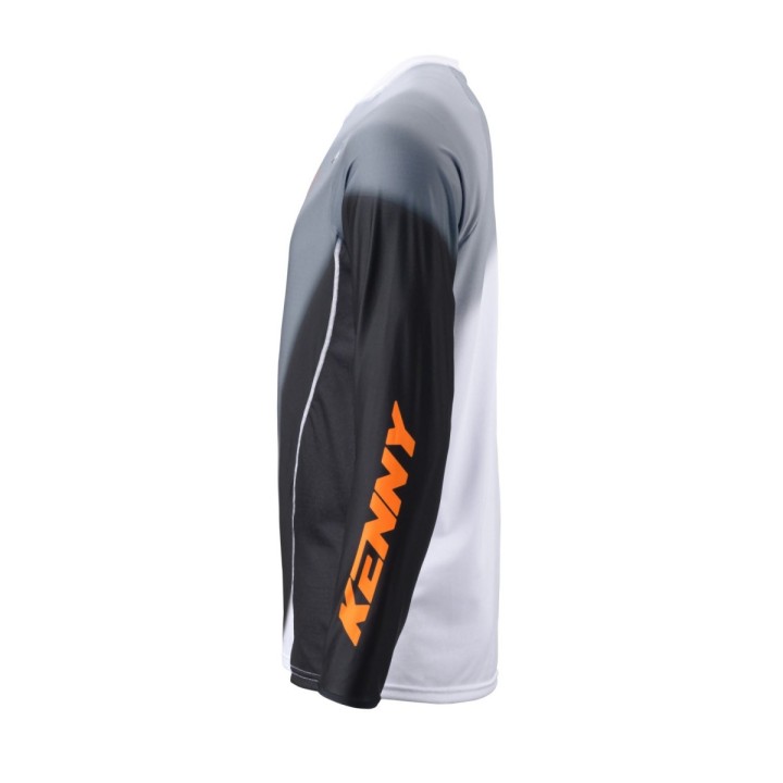 KENNY RACING WYPRZEDAŻ KOSZULKA CROSS/ENDURO MODEL TITANIUM TONES WHITE
