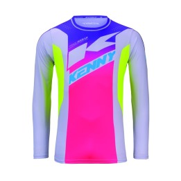 KENNY RACING KOSZULKA CROSS/ENDURO TRACK KID/JUNIOR/DZECIĘCE ZOOM GREY