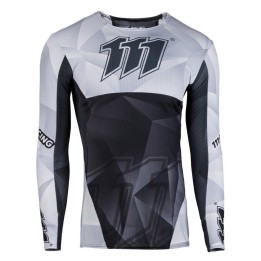 111 RACING WYPRZEDAŻ KOSZULKA MOTO 111.1 - RAZOR BLACK