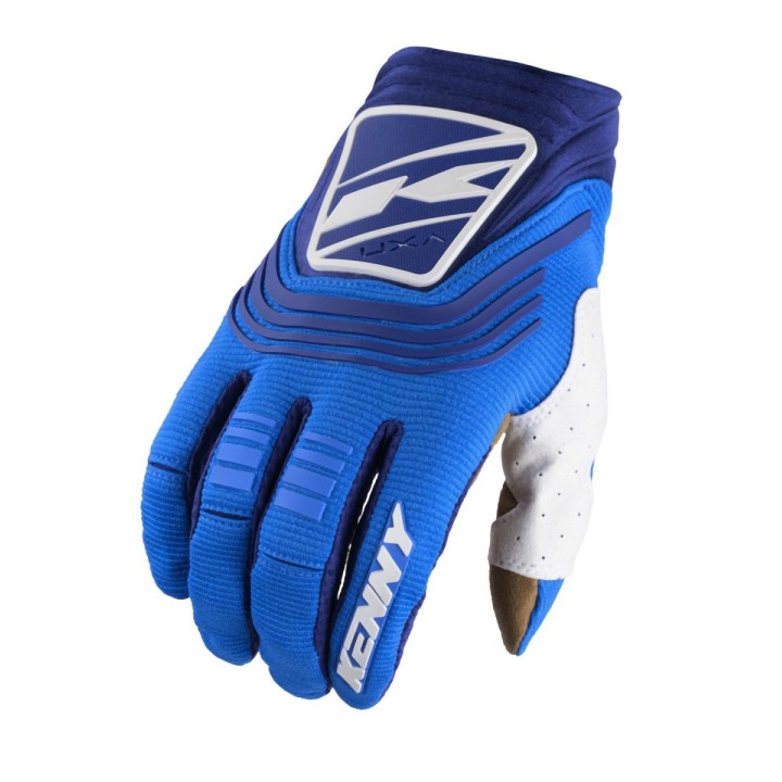 KENNY RACING RĘKAWICE CROSS/ENDURO MODEL TITANIUM BLUE