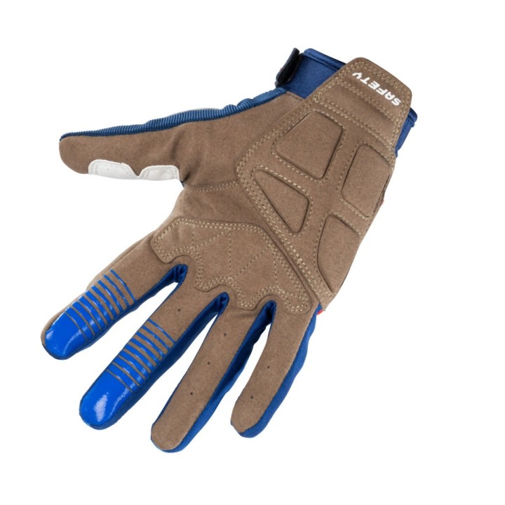KENNY RACING RĘKAWICE CROSS/ENDURO MODEL SAFETY NAVY/WHITE/RED