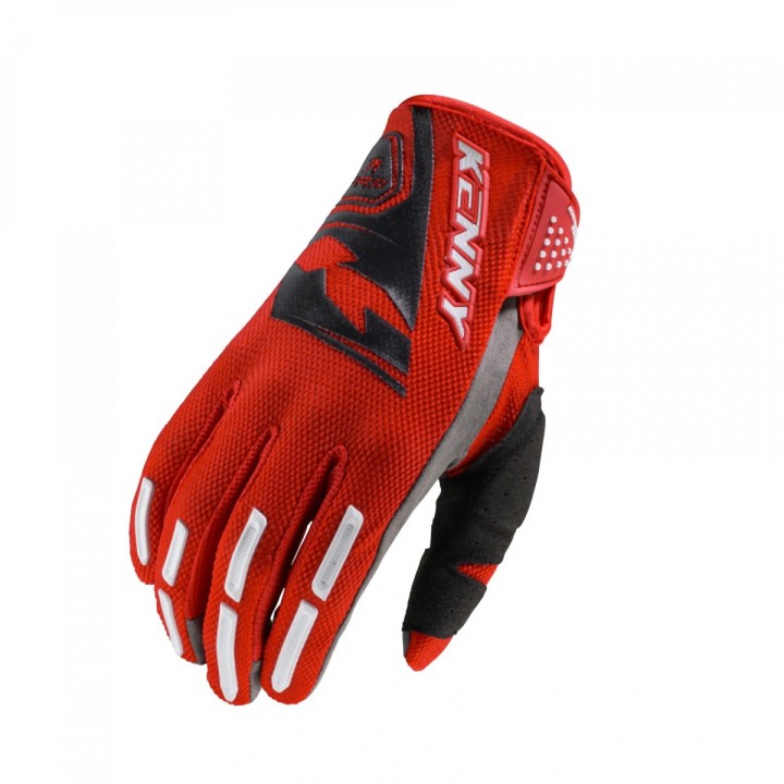 KENNY RACING RĘKAWICE CROSS/ENDURO MODEL PERFORMANCE RED