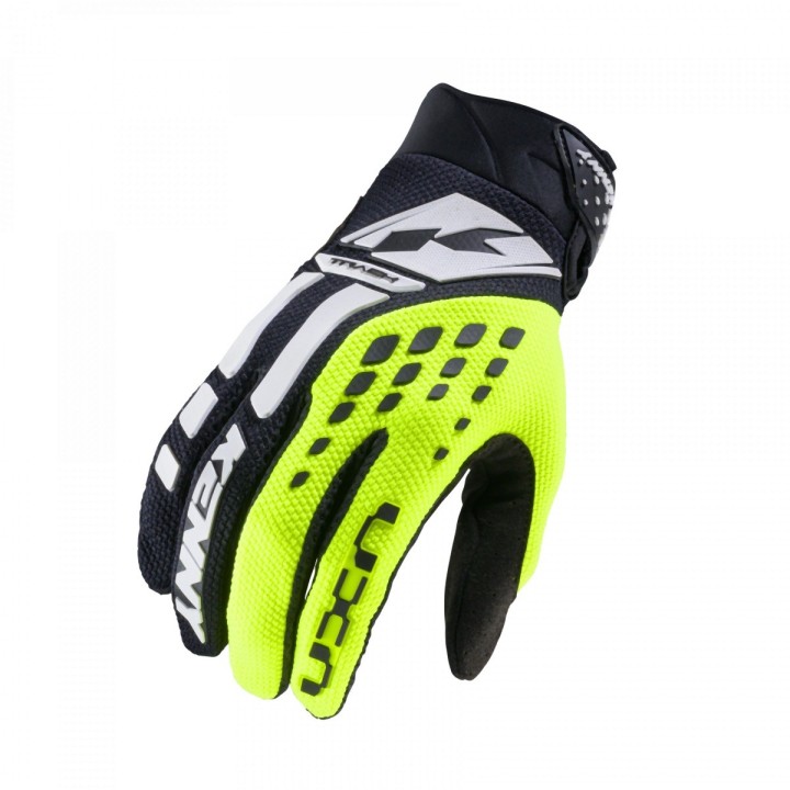 KENNY RACING RĘKAWICE CROSS/ENDURO MODEL TRACK NEON YELLOW