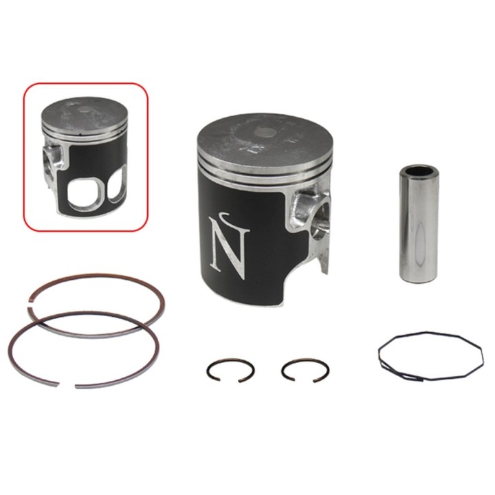 Silnik NAMURA tłok yamaha dt 125 lc (DT125) '75-'92 (57,96MM=+2,00MM) (8003D200) (pierścienie NX-40010-8R)