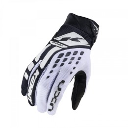 KENNY RACING RĘKAWICE CROSS/ENDURO MODEL TRACK WHITE/BLACK
