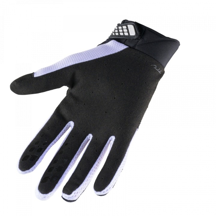 KENNY RACING RĘKAWICE CROSS/ENDURO MODEL TRACK WHITE/BLACK