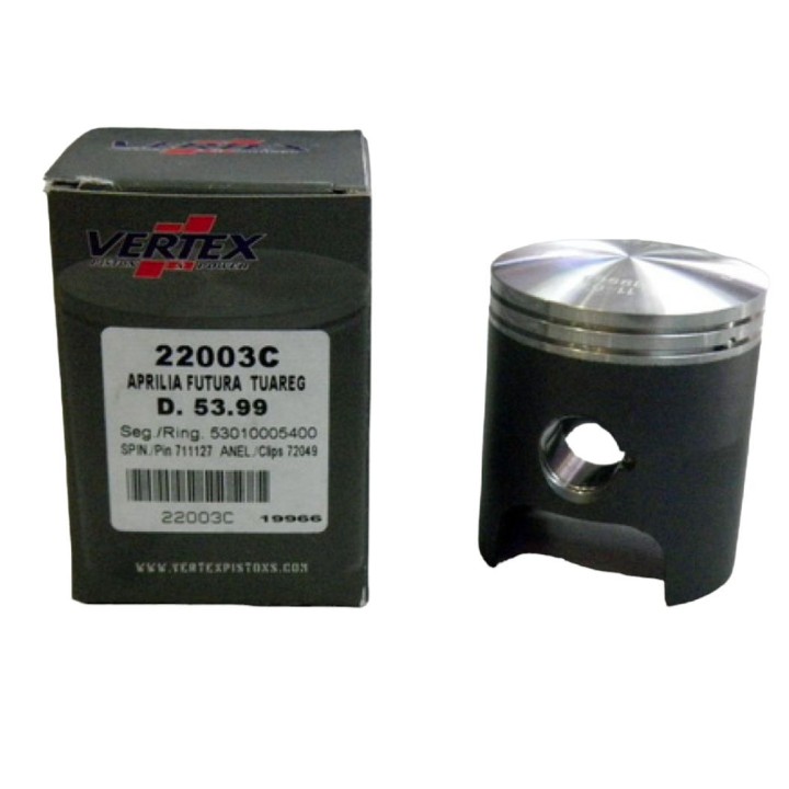 Silnik VERTEX tłok aprilia 125 AF1, rx,rs, pegaso (54,00MM) (pierścienie 53010005400 x 2 szt.)