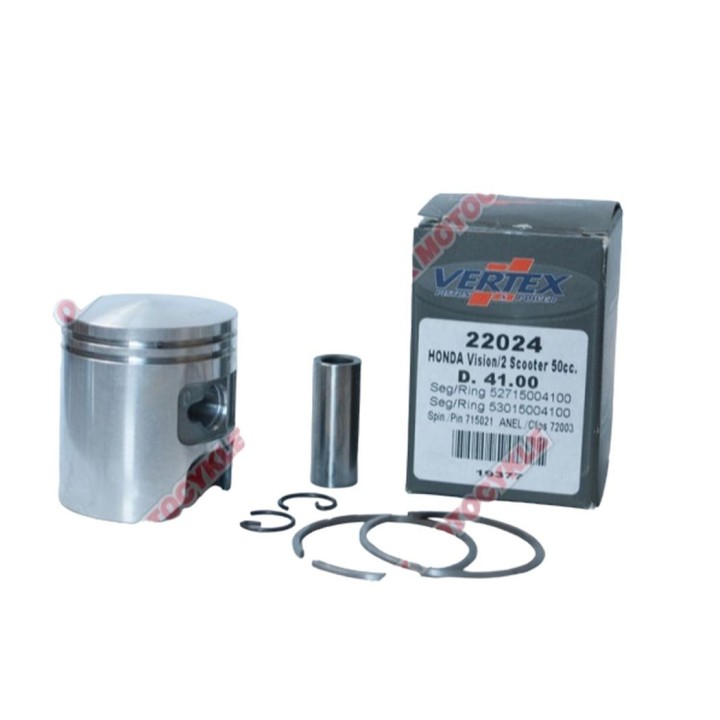 Silnik VERTEX tłok honda kymco vision 50, kymco (42,25MM) (pierścienie 53015004225 x 1, 52715004225 x 1)