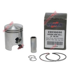 Silnik VERTEX tłok honda kymco /honda nsr 50 (39,20MM) sworzeń 10MM