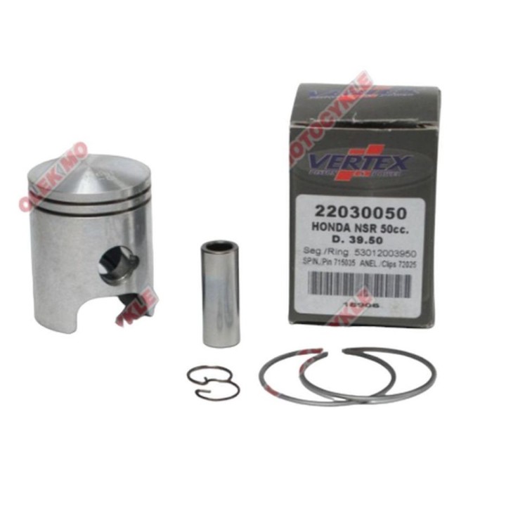 Silnik VERTEX tłok honda kymco /honda nsr 50 (39,20MM) sworzeń 10MM