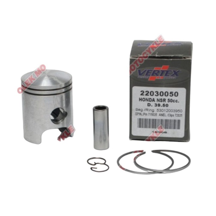 Silnik VERTEX tłok honda kymco/ honda nsr 50 (39,45MM) (+0,50MM)