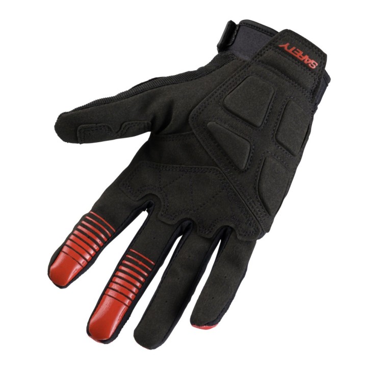 KENNY RACING RĘKAWICE CROSS/ENDURO MODEL SAFETY RED