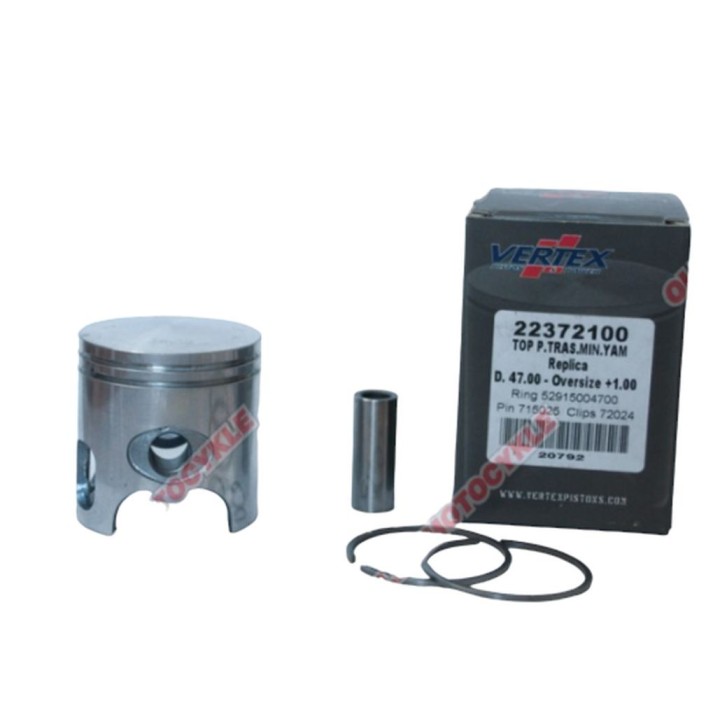 Silnik VERTEX tłok top performances,minarelli 46,80 mm (+0,80 mm) sworzeń 10MM