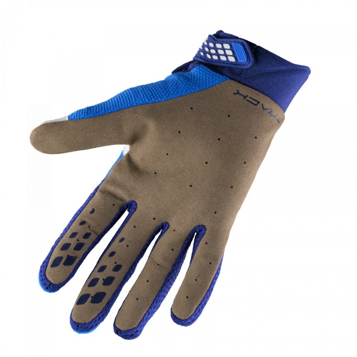 KENNY RACING RĘKAWICE CROSS/ENDURO MODEL TRACK KID/JUNIOR/DZIECIĘCE BLUE