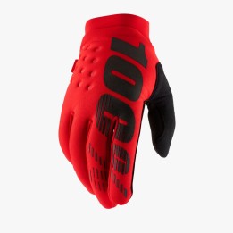 100 PROCENT RĘKAWICE CROSS/ENDURO BRISKER GLOVES RED