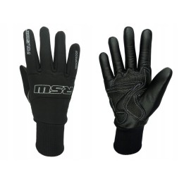 POLEDNIK RĘKAWICE / RĘKAWICZKI SPORTOWE SKÓRZANO-TEKSTYLNE MODEL RSW WINDPROOF (WIATROODPORNE)