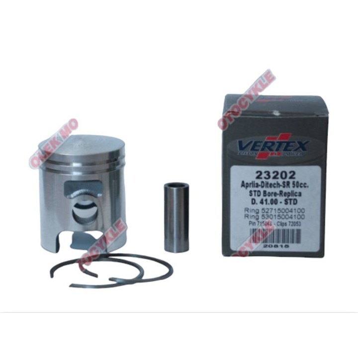 Silnik VERTEX tłok aprilia ditech 50 41,50 mm (+0,50 mm)