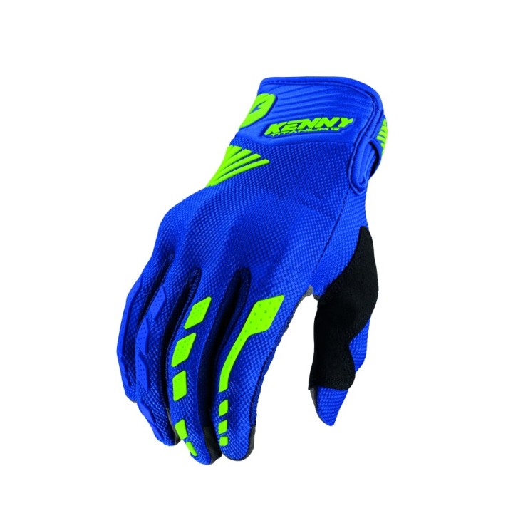 KENNY RACING RĘKAWICE D3O TITANIUM BLUE