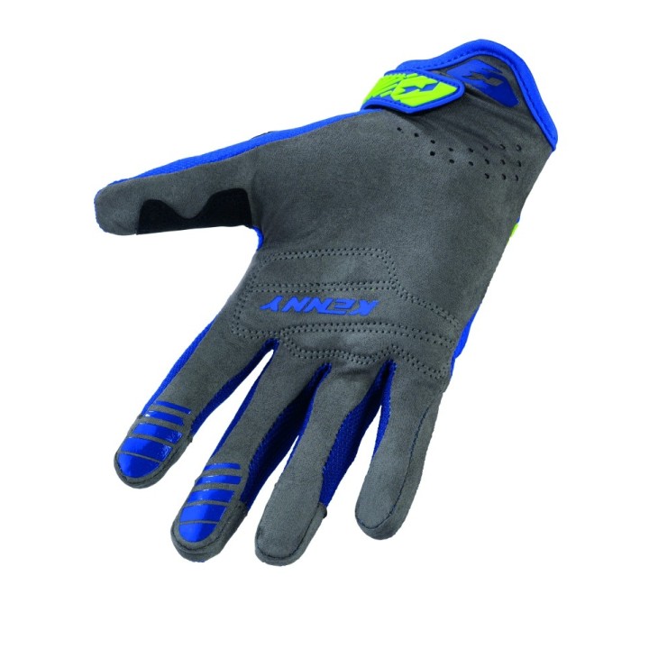 KENNY RACING RĘKAWICE D3O TITANIUM BLUE