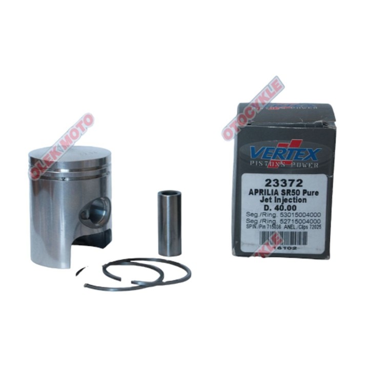 Silnik VERTEX tłok aprilia 50 skuter SR50 40,40 mm (+0,40 mm)