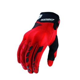 KENNY RACING RĘKAWICE D3O TITANIUM RED