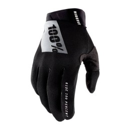 100 PROCENT RĘKAWICE CROSS/ENDURO RIDEFIT BLACK/WHITE