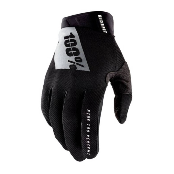 100 PROCENT RĘKAWICE CROSS/ENDURO RIDEFIT BLACK/WHITE