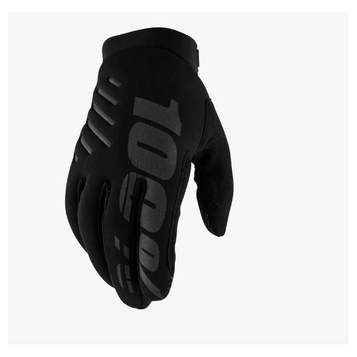 100 PROCENT RĘKAWICE CROSS/ENDURO BRISKER YOUTH JUNIOR SOFTSHELL BLACK/GREY