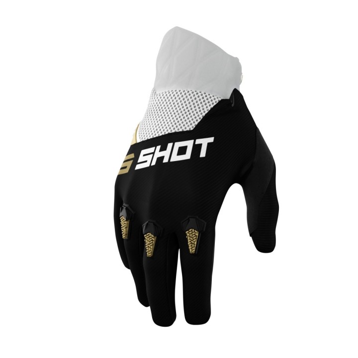 SHOT RACING WYPRZEDAŻ RĘKAWICE MOTO DEVO GOLD