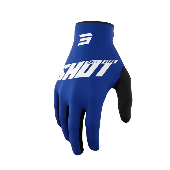 SHOT RACING WYPRZEDAŻ RĘKAWICE MOTO DEVO RAW BURST BLUE