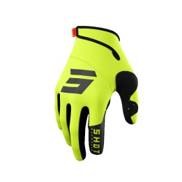SHOT RACING WYPRZEDAŻ RĘKAWICE SOFTSHELL ZIMOWE TRAINER 2.0 NEON YELLOW
