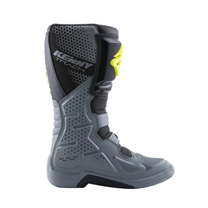 KENNY RACING BUTY CROSS/ENDURO MODEL TRACK GREY/NEON YELLOW
