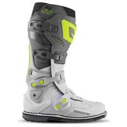GAERNE BUTY CROSS/ENDURO MODEL SG-22 ANTHRACITE/WHITE/GREY