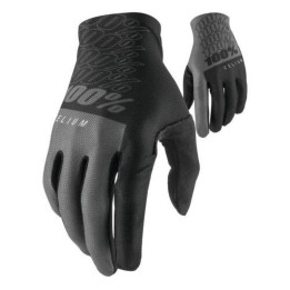 100 PROCENT RĘKAWICE CROSS/ENDURO CELIUM BLACK/GREY