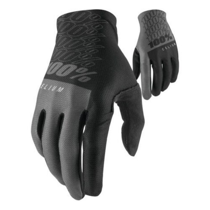 100 PROCENT RĘKAWICE CROSS/ENDURO CELIUM BLACK/GREY
