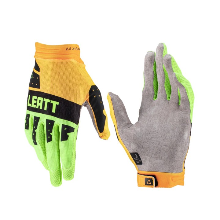 LEATT RĘKAWICE MOTO 2.5 X-FLOW GLOVE CITRUS