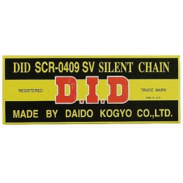 Silnik DID łańcuszek rozrządu SCR0409SV-108 (108-OGNIW) zakuty (zamknięty)