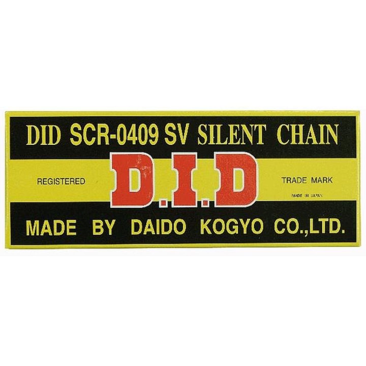 Silnik DID łańcuszek rozrządu SCR0409SV-114 (114-OGNIW) zakuty (zamknięty)