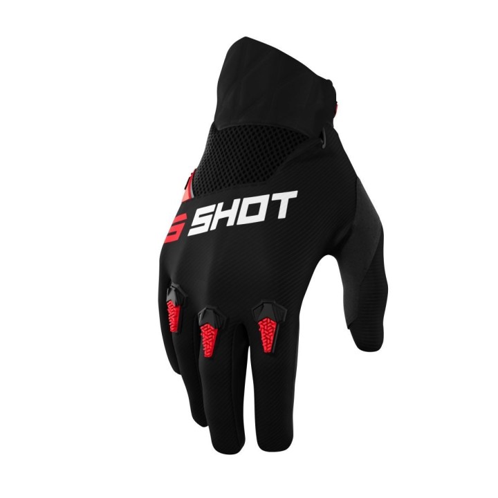 SHOT RACING WYPRZEDAŻ RĘKAWICE MOTO DEVO RED