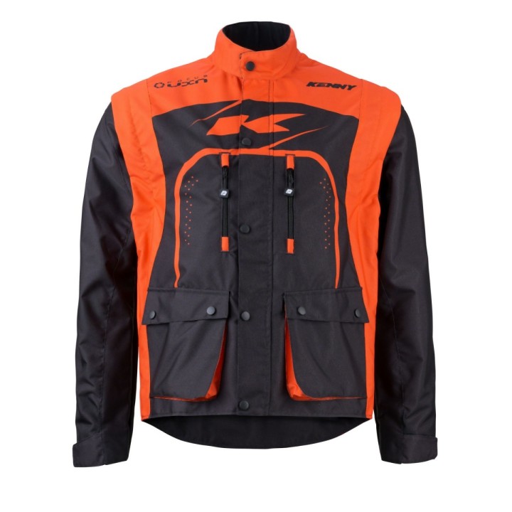 KENNY RACING KURTKA ADVENTURE/ENDURO MODEL TRACK BLACK/ORANGE