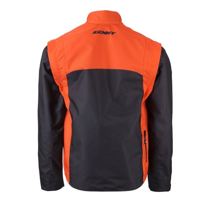 KENNY RACING KURTKA ADVENTURE/ENDURO MODEL TRACK BLACK/ORANGE